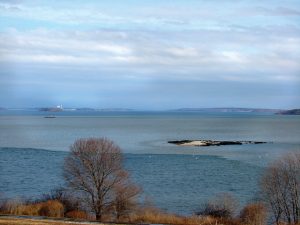 After a rainstorm, millions of gallons of polluted stormwater pour into Casco Bay.