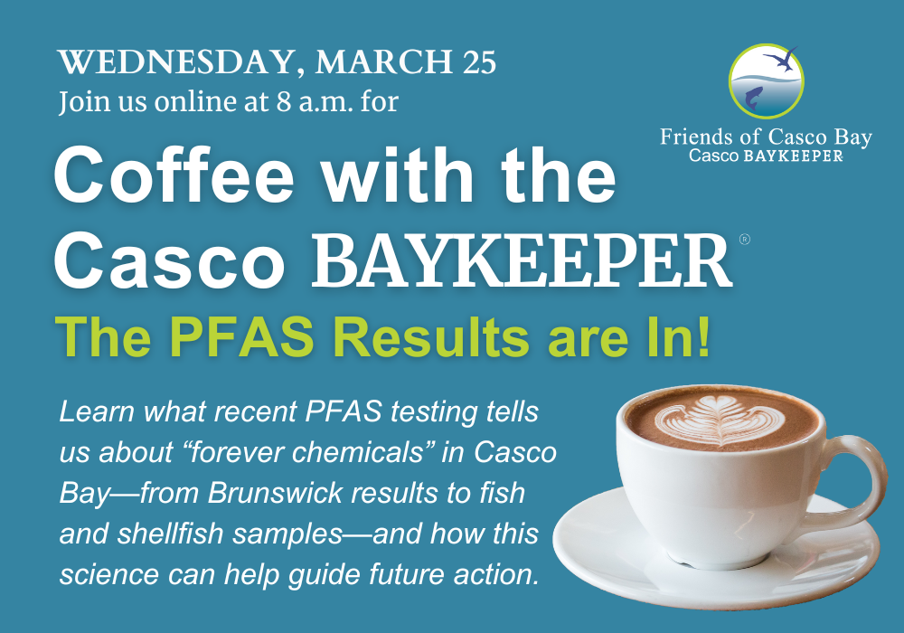 PFAS webinar graphic with coffee cup