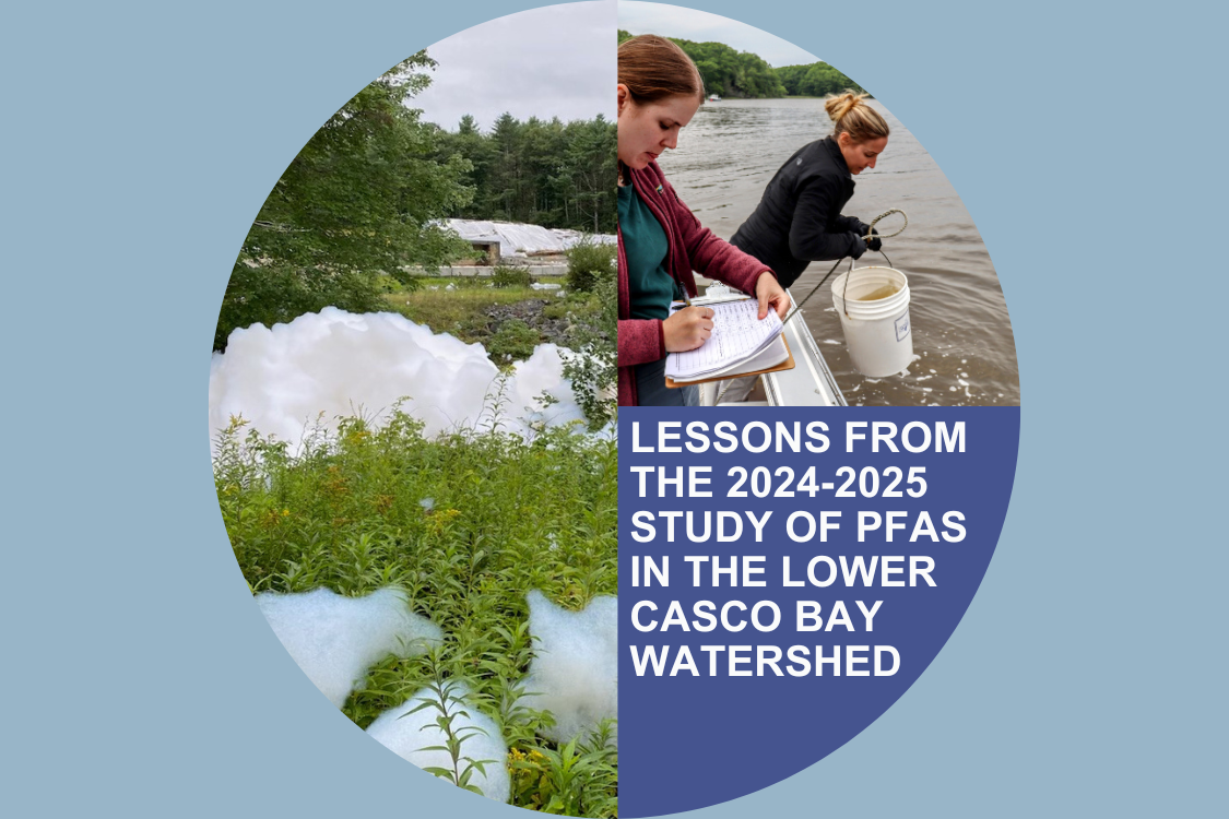 images of a PFAS study project in the shape of a circle